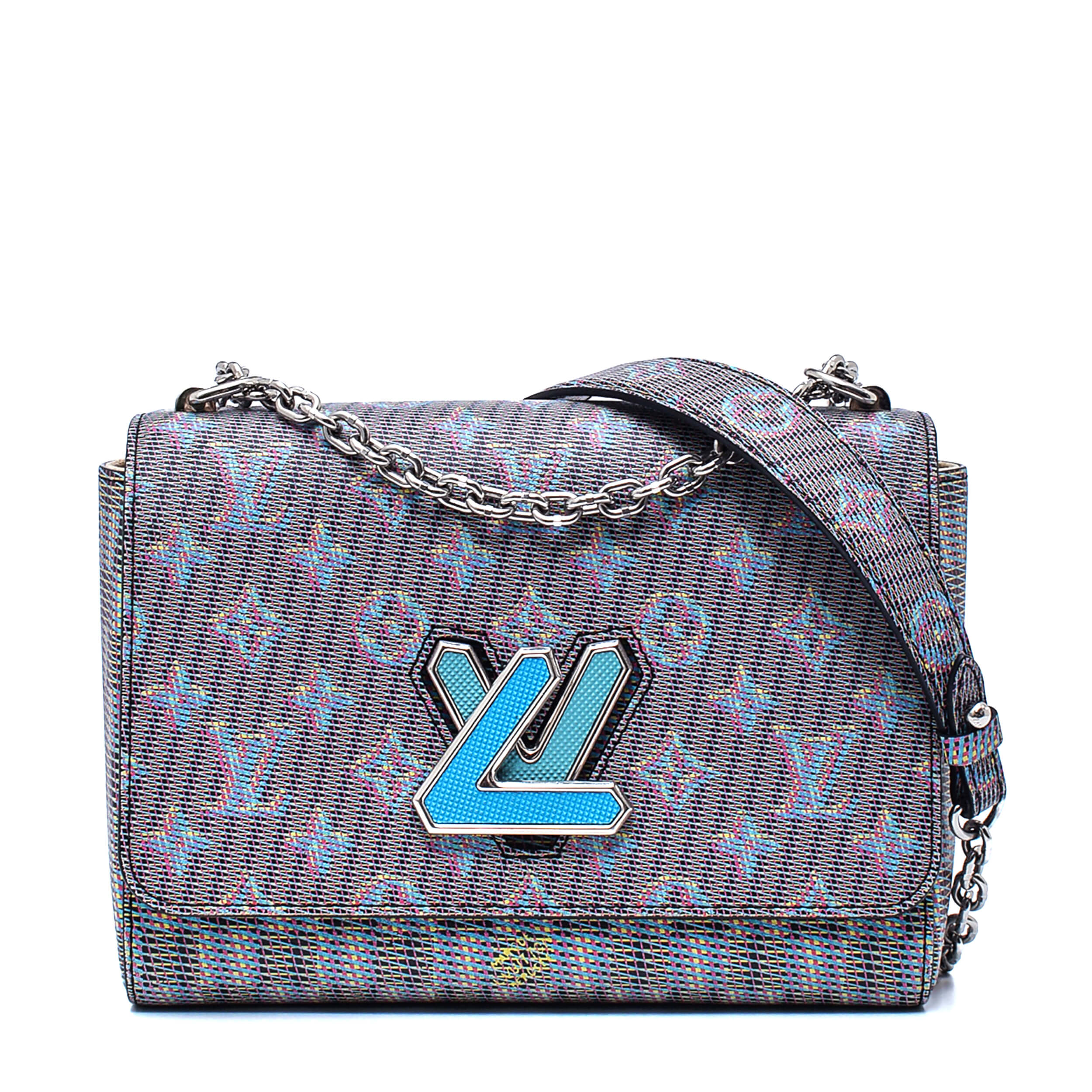 Louis Vuitton - Damier Monogram Ltd. Edt. Pop Twist MM Bag